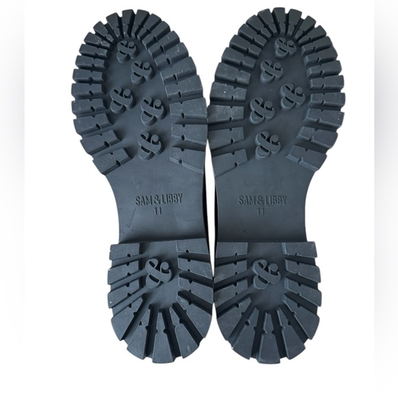 NWOT Sam & Libby Women's Remi Lug Sole Loafer 11 - Picture 4 of 5